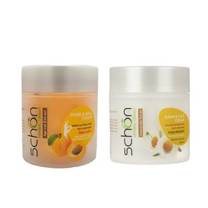 کرم دست و ناخن شون مدل apricot extract حجم 150 میلی لیتر به همراه کرم دست و صورت حجم 150 میلی لیتر